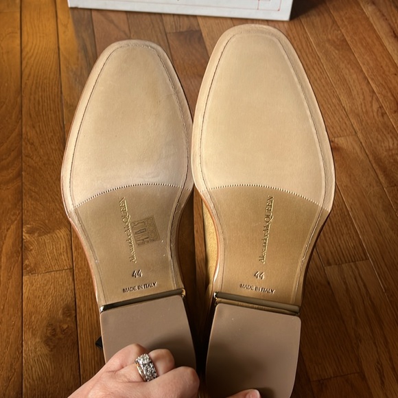 Alexander McQueen Metal Heel Ankle Boots - Suede - Tan/Silver - Picture 7 of 10